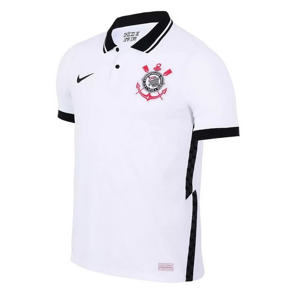 Tailandia Camiseta Corinthians Paulista Primera Equipación 2020-2021 Blanco